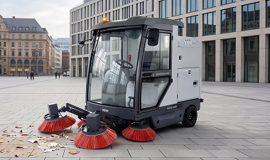 BA2100T cleaning city roads and public squares